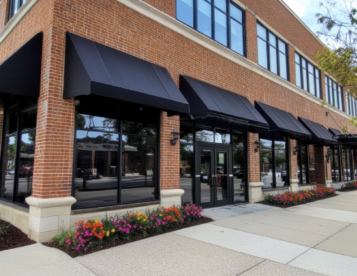 Awning, Trim, and Signage Cleaning